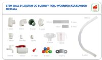 Masterkidz STEM vamzdžių sistema „Vandens ir kamuoliukų trasos“