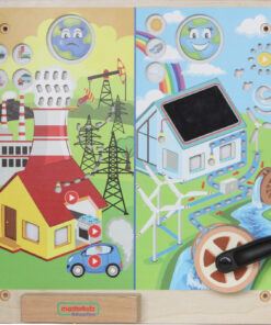 Masterkidz edukacinė lenta „Atsinaujinanti ir neatsinaujinanti energija“