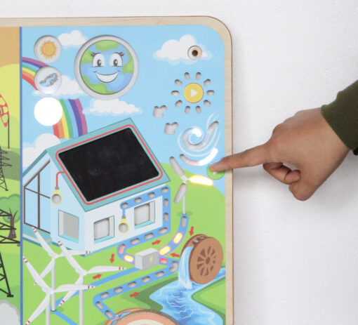 Masterkidz edukacinė lenta „Atsinaujinanti ir neatsinaujinanti energija“