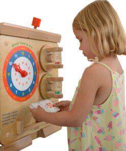 Masterkidz edukacinė lenta „Laiko skaitymo mokymasis“