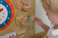 Masterkidz edukacinė lenta „Laiko skaitymo mokymasis“