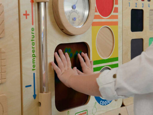 Masterkidz edukacinė lenta „Temperatūros pažinimas: šilta ir šalta“