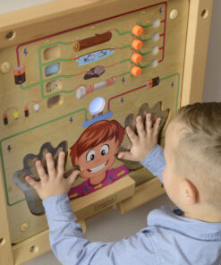 Masterkidz interaktyvi edukacinė lenta „Elektros laidumo eksperimentas“