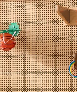 Masterkidz krepšinio rinkinys STEM sienai su kamuoliu