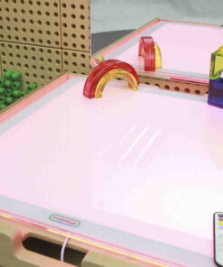 Masterkidz kvadratinis LED šviesos panelis su geometrinėmis figūromis