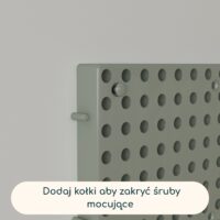 Masterkidz lauko STEM edukacinė siena iš HDPE panelių 120 × 80 cm
