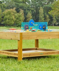 Masterkidz lauko STEM edukacinis stalas iš impregnuotos medienos