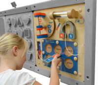 Masterkidz medinė edukacinė lenta „Magnetizmo eksperimentai“