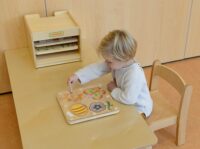 Masterkidz medinis magnetinis labirintas „Vabaliukai“