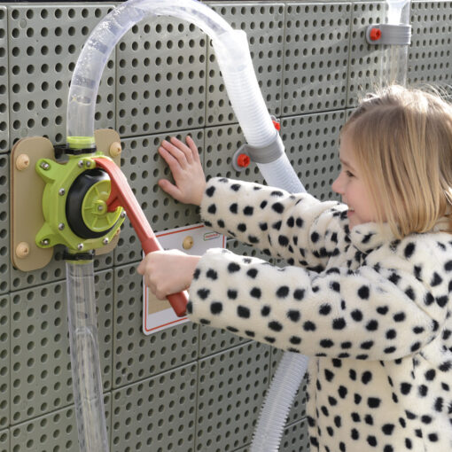 Masterkidz rankinė vandens pompa STEM vamzdynų sistemai