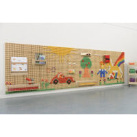 Masterkidz sieninė edukacinė STEM lenta 80×120 cm