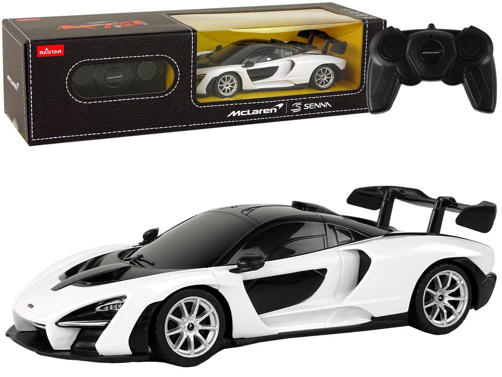 McLaren Rastar 1:24 baltas R/C automobilis