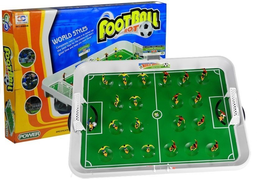 Nešiojamas stalo futbolo rinkinys Nešiojamas stalo futbolo rinkinys