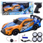 Nuotolinio valdymo sportinis automobilis su drifto funkcija