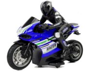Nuotolinio valdymo sportinis motociklas 35 m atstumu