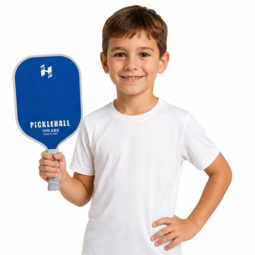 Pickleball rinkinys vaikams ir suaugusiems – žalios ir mėlynos raketės