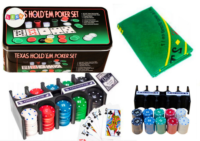 Pokerio rinkinys – 2 kortų kaladės