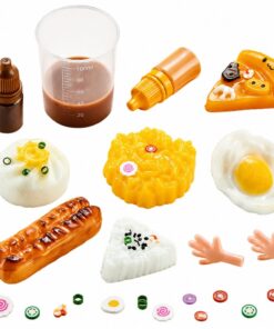 Pusryčių tematikos squishy kūrimo rinkinys vaikams