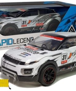 RC 2.4 GHz nuotoliniu valdomas sportinis automobilis su guminiais ratais