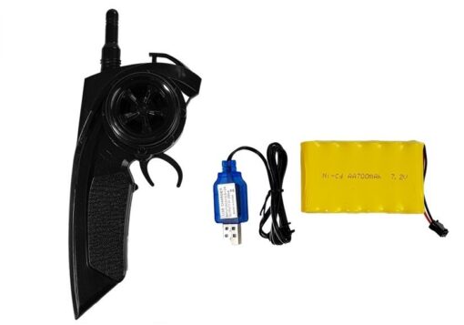 RC 2.4 GHz nuotoliniu valdomas sportinis automobilis su guminiais ratais