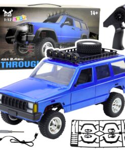 RC 4×4 visureigis MN78 mėlynas 1:12