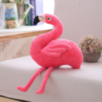 Rožinis pliušinis flamingas (15 cm)