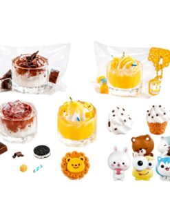 Saldumynų ir gėrimų squishių kūrimo rinkinys vaikams