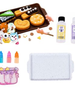 Sausainių ir desertų squishių kūrimo rinkinys vaikams