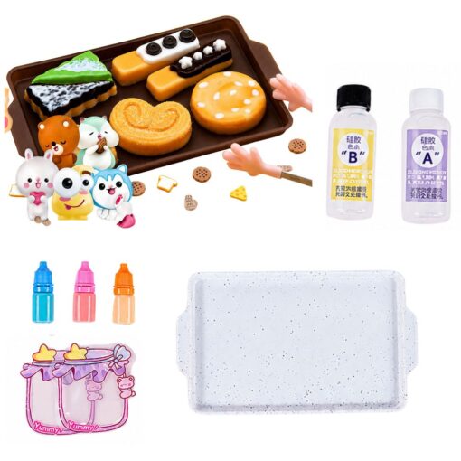Sausainių ir desertų squishių kūrimo rinkinys vaikams