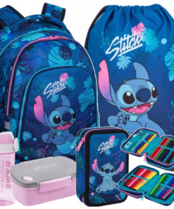 CoolPack STITCH 5 dalių mokyklinės kuprinės rinkinys