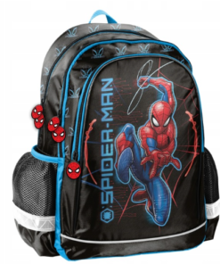 PASO Spider‑Man mokyklinė kuprinė berniukui