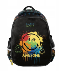 PASO SmileyWorld premium mokyklinė kuprinė vaikams