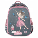 PASO Balerina premium mokyklinė kuprinė mergaitėms