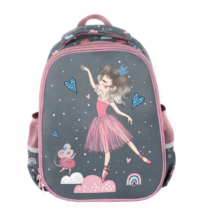 PASO Balerina premium mokyklinė kuprinė mergaitėms