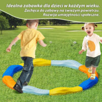 Sensorinė balansavimo trasa – 8 dalių bangos/ratukas
