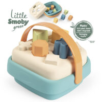 Smoby Green rūšiavimo kibirėlis – ekologiškas formelių rūšiuoklis iš cukranendrių bioplastiko