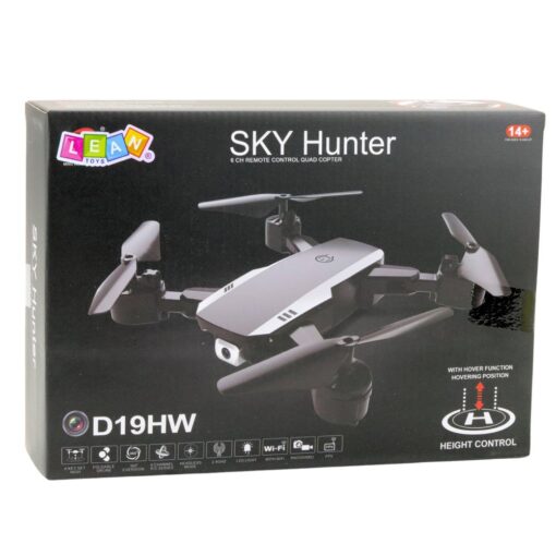 Sulankstomas dronas su Wi‑Fi kamera ir 15 min. skrydžiu