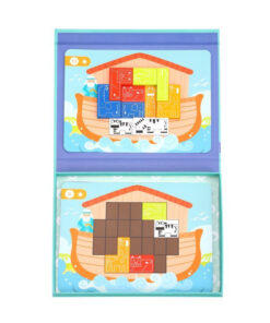 Tooky Toy loginė dėlionė „Nojaus arka“