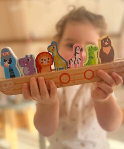 Tooky Toy loginis žaidimas „Gyvūnėliai ant arkos“