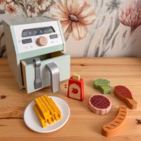 Tooky Toy medinei „Air Fryer“ gruzdintuvei