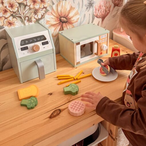 Tooky Toy medinei „Air Fryer“ gruzdintuvei