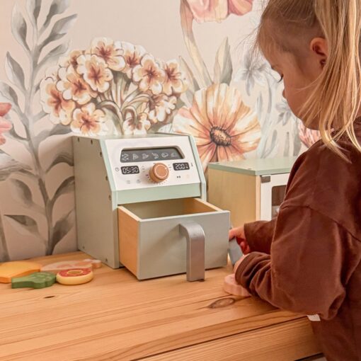Tooky Toy medinei „Air Fryer“ gruzdintuvei