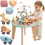 Tooky Toy medinis Montessori veiklos stalas