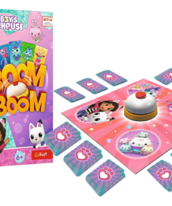 Trefl 02548 Boom Boom Gabby’s Dollhouse šeimos žaidimas