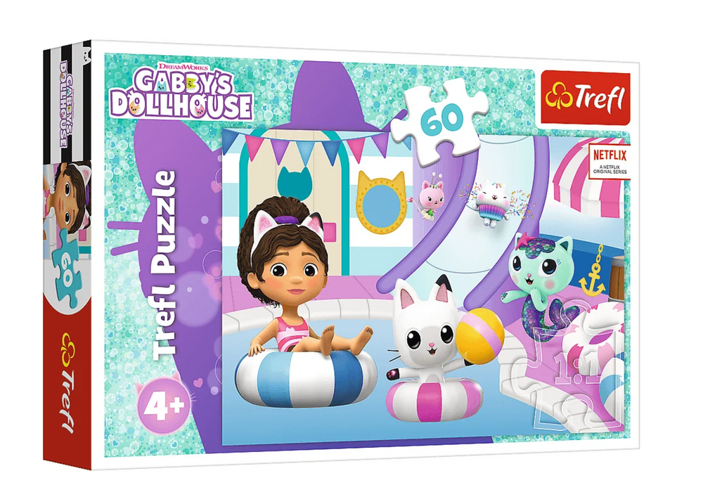 Trefl 17393 Gabby’s Dollhouse dėlionė 60 det. Trefl 17393 Gabby’s Dollhouse dėlionė 60 det.