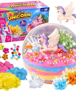Unicorn Terrarium – kristalų auginimo rinkinys vaikams