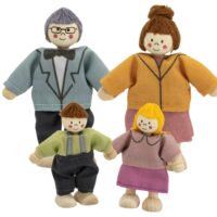 VIGA medinių lėlių šeima – mama