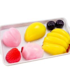 Vaisių squishių kūrimo rinkinys su spalvos keitimo efektu