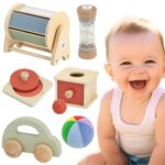 Viga Educational Box (6–12 mėn.) – pirmieji atradimai per judesį