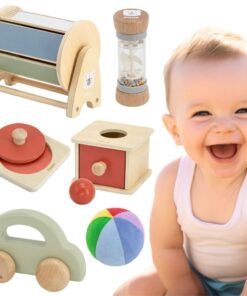 Viga Educational Box (6–12 mėn.) – pirmieji atradimai per judesį
